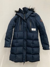 NORWAY COAT NAVY BLUE COLOUR SIZE S - LOCATION 38C.