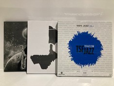 3 X VINYL COLLECTION VARIOUS ARTISTS INCLUDING MILES DAVIS-LOCATION 38 C.