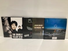 5 X VINYL VARIOUS ARTISTS INCLUDING JOHN MAUS-LOCATION 34C.