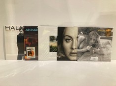 5 X VINYLS VARIOUS ARTISTS INCLUDING ADELE-LOCATION 30C.