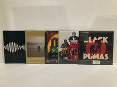 5 X VINYLS VARIOUS ARTISTS INCLUDING BLACK PUMAS-LOCATION 30C.