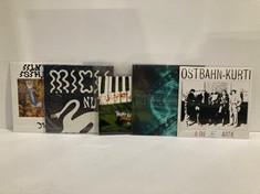 5 X VINYLS VARIOUS ARTISTS INCLUDING OSTBAHN-KURTI-LOCATION 26C.