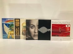 5 X VINYLS VARIOUS ARTISTS INCLUDING ADELE-LOCATION 26C.