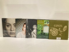 5 X VINYLS VARIOUS ARTISTS INCLUDING ADELE-LOCATION 26C.