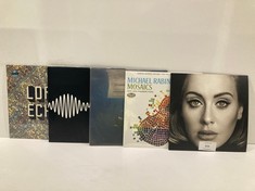 5 X VINYLS VARIOUS ARTISTS INCLUDING ADELE-LOCATION 22C.