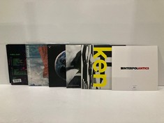 6 X VINYLS VARIOUS ARTISTS INCLUDING KEN-LOCATION 18 C.