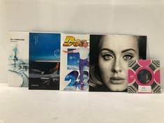 5 X VINYLS VARIOUS ARTISTS INCLUDING ADELE-LOCATION 18C.