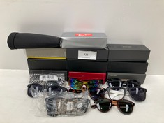 19 X SUNGLASSES VARIOUS MODELS INCLUDING VANS (IS BROKEN) -LOCATION 2C.