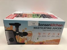 JUICE SQUEEZER BONSENKITCHEN COLOUR BLACK-LOCATION 3C.