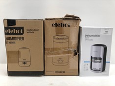 3 X HOUSEHOLD ITEMS INCLUDING DEHUMIDIFIER-LOCATION 15C.