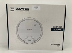 ECOVACS DEEBOT OZMO 900 - 4-IN-1 ROBOT HOOVER: SWEEPS, VACUUMS, MOPS AND SCRUBS, SMART LASER MAPPING, ALEXA COMPATIBLE, APP, WIFI, RESUMES CLEANING AFTER RECHARGING, VOICE REPORTING, WHITE - LOCATION