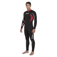 SEAC FULL WETSUIT DESIGNED FOR MEN AND WOMEN, WITH A THICKNESS OF 2,2MM AND MADE OF HIGH STRETCH COMFORTABLE NEOPRENE; SPECIALLY DESIGNED FOR SCUBA DIVING SIZE M - LOCATION 35C.