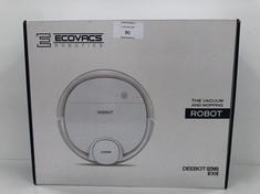 ECOVACS DEEBOT OZMO 900 - 4-IN-1 ROBOT HOOVER: SWEEPS, VACUUMS, MOPS AND SCRUBS, SMART LASER MAPPING, ALEXA COMPATIBLE, APP, WIFI, RESUMES CLEANING AFTER RECHARGING, VOICE REPORTING, WHITE - LOCATION