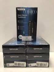 7 X ELECTRIC TOOTHBRUSH PHYLIAN PRO MODEL U17 WITH 6 REFILLS - LOCATION 51C.