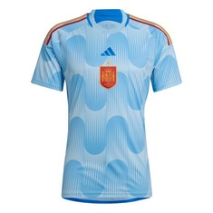 8 X ADIDAS SPAIN, UNISEX JERSEY, SEASON 2022/23 OFFICIAL SECOND KIT SIZE XL-LOCATION 52C.