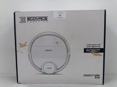 ECOVACS DEEBOT OZMO 900 - 4-IN-1 ROBOT HOOVER: SWEEPS, VACUUMS, MOPS AND SCRUBS, SMART LASER MAPPING, ALEXA COMPATIBLE, APP, WIFI, RESUMES CLEANING AFTER RECHARGING, VOICE REPORTING, WHITE - LOCATION