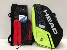 LONGRIDGE GOLF BAG AND HEAD PADDLE BACKPACK - LOCATION 40C.