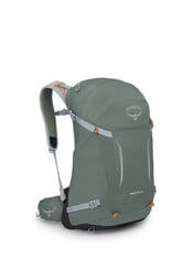 OSPREY MOUNTAIN BACKPACK MODEL HIKELITE 28 PINE COLOUR SIZE M/L - LOCATION 40C.