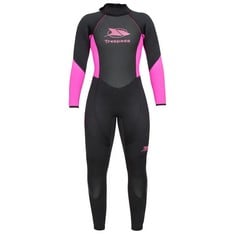 TRESPASS AQUARIA 5MM WETSUIT, WOMEN'S, BLACK (BLK), M - LOCATION 36C.