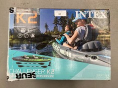 INTEX 68306 - CHALLENGER K2 INFLATABLE KAYAK & 2 PADDLES - 351 X 76 X 38 CM.