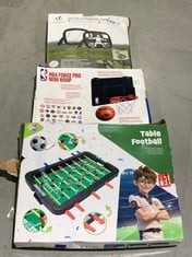 3 X CHILDREN'S GAMES VARIOUS MODELS INCLUDING NBA BASKET .