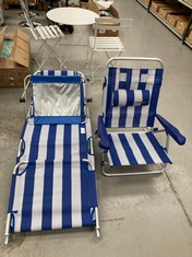 2 X HAMMOCKS INCLUDING CREVI COSTA BLUE COLOUR.