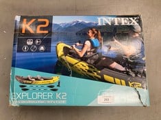 INTEX ADULT INFLATABLE KAYAK EXPLORER K2 FOR 2 PERSONS (68307).