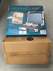 2 X KITCHEN ITEMS INCLUDING CECOTEC GRILL .