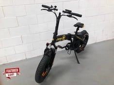 ELECTRIC BIKE JEEP BLACK AND YELLOW COLOUR BATTERY 10.4AH 36V LG, AUTONOMY : UP TO 50 KM, VOLTAGE 220V CHARGER.