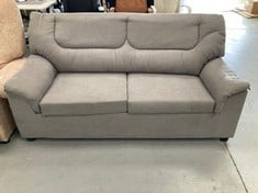 3 SEATER SOFA YUQUE PEARL GREY (SNAG ON BACK).