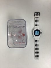 MYKRONOZ ZESPORT 2 SMARTWATCH (ORIGINAL RRP - €104,38) IN WHITE/BLACK. (WITH BOX + CHARGER. FOR MORE DETAILS, SEE PICTURES) [JPTZ6884]