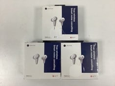 3 X LIBRATONE TRACK AIR + WIRELESS HEADPHONES PACK (ORIGINAL RRP - €87.00) IN WHITE (3X WITH SEALED BOX) (SEALED UNIT). [JPTZ7185]