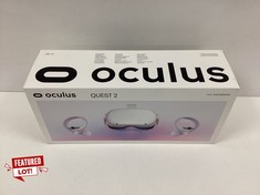 OCULUS QUEST 2 128GB VIRTUAL REALITY GOGGLES (ORIGINAL RRP - €249,99) IN WHITE (WITH BOX + CHARGER + CONTROLLERS) [JPTZ7210]