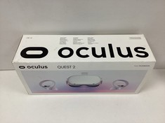 OCULUS QUEST 2 128GB VIRTUAL REALITY GOGGLES (ORIGINAL RRP - €249,00) IN WHITE (WITH BOX + CONTROLLERS + CHARGER) [JPTZ7204]