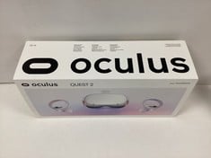 OCULUS QUEST 2 64GB VIRTUAL REALITY GOGGLES (ORIGINAL RRP - €349,00) IN WHITE (WITH BOX + CONTROLLERS + CHARGER) [JPTZ7208]