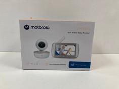 MOTOROLA VM50G VIDEO MONITOR BEBE (ORIGINAL RRP - €139.99) IN WHITE (WITH BOX INCLUDING CAMERA, SCREEN AND CHARGERS) [JPTZ7216]