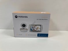 MOTOROLA VM50G VIDEO MONITOR BEBE (ORIGINAL RRP - €139.99) IN WHITE (WITH BOX INCLUDING CAMERA, SCREEN AND CHARGERS) [JPTZ7215