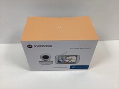 MOTOROLA VM50G VIDEO MONITOR BEBE (ORIGINAL RRP - €139.99) IN WHITE (WITH BOX, CAMERA, MONITOR AND CHARGERS) [JPTZ7223]