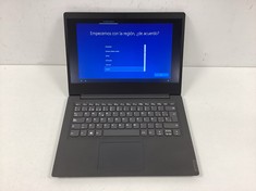 LAPTOP LENOVO V14-IGL 128GB SSD (ORIGINAL PRICE - 198,62€) AT 198,62: MODEL NO 82C2S0K00 (NO BOX OR CHARGER, SCREEN WITH SCRATCHES AND MARKS // SOME KEYS ON KEYBOARD DON'T WORK). INTEL CELERON N4020