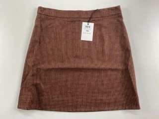 PAUL SMITH WOMEN'S SKIRT. SIZE: 44, MADE FROM: 46% VISCOSE 34% WOOL 17% POLYAMIDE 3% ELASTANE. RRP: £195