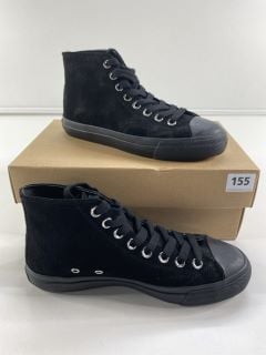 PAUL SMITH WOMEN'S SHOE CARVER BLACK. SIZE: 38, MADE FROM: 100% COW LEATHER UPPER/RUBBER SOLE. RRP: £195