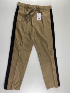 PAUL SMITH GENT'S DRAWCORD TROUSER. SIZE: 36, MADE FROM: 100% COTTON. RRP: £355