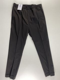 PAUL SMITH GENT'S DRAWCORD TROUSER. SIZE: 34, MADE FROM: 60% FLEECE WOOL/VIRGIN WOOL. RRP: £325