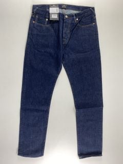 PAUL SMITH MEN'S TAPERED FIT JEAN. SIZE: 32, MADE FROM: 100% COTTON. RRP: £150