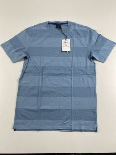 PAUL SMITH MEN'S SS REG FIT TSHIRT. SIZE: M, MADE FROM: 100% ORGANIC COTTON. RRP: £80