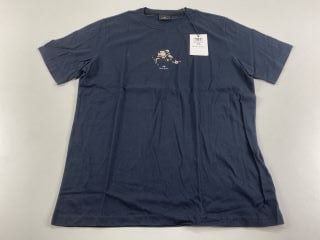 PAUL SMITH MEN'S REG FIT TSHIRT RUN MONKEY. SIZE: L, MADE FROM: 100% ORGANIC COTTON. RRP: £60