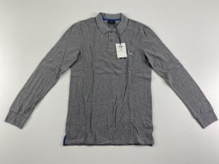 PAUL SMITH MEN'S SLIM FIT LS POLO SHIRT. SIZE: S, MADE FROM: 100% ORGANIC COTTON. RRP: £75