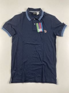 PAUL SMITH MEN'S SS SLIM FIT POLO SHIRT. SIZE: S, MADE FROM: 100% COTTON. RRP: £70