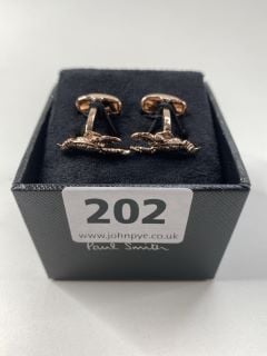 PAUL SMITH MEN'S CUFFLINK LOBSTER. MADE FROM: 70 COPPER 30 ZINC PLATED. RRP: £100