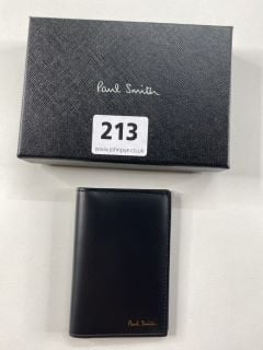 PAUL SMITH MEN'S WALLET MULTI CC MINI. MADE FROM: 100% LEATHER CALF. RRP: £161